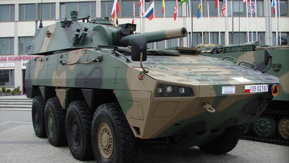 Prototyp moździerza M120 Rak w 2011 roku