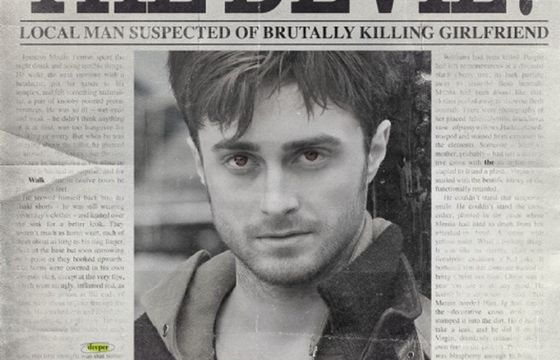 Daniel Radcliffe jak diabeł w filmie "Horns"