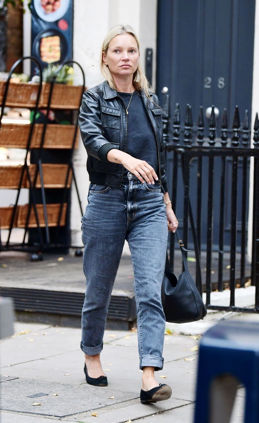 Kate Moss przyłapana bez makijażu