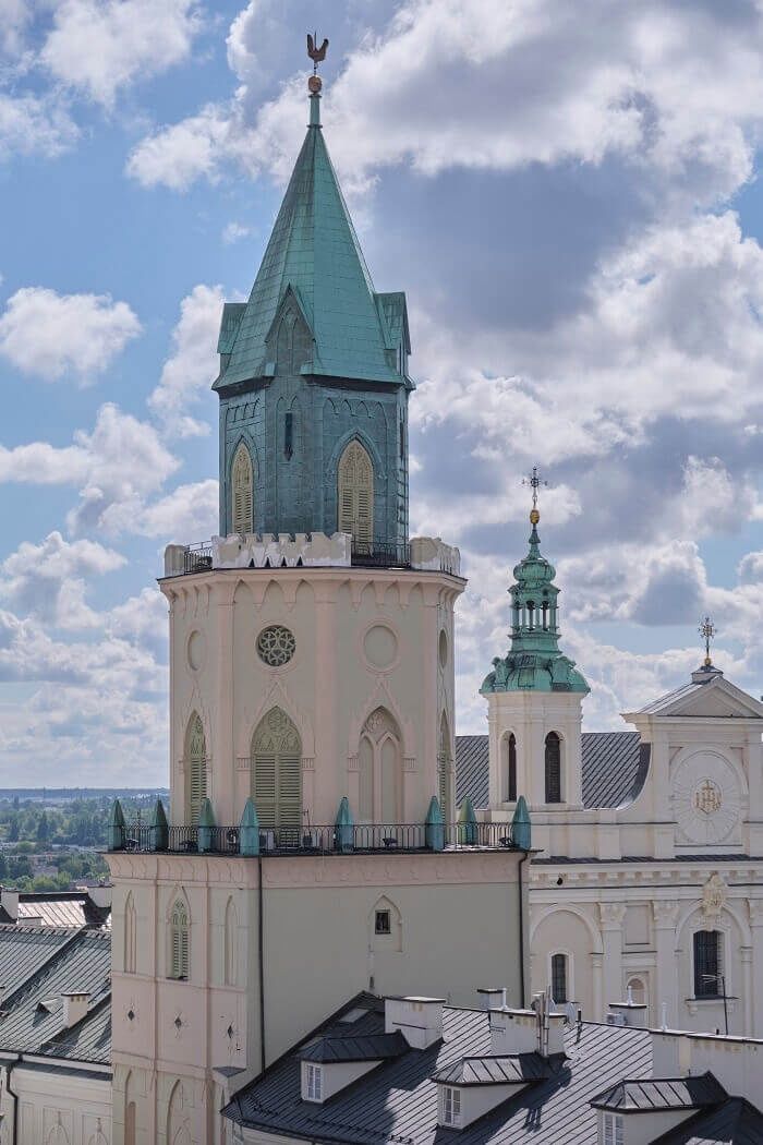 Wieża Trynitarska i Archikatedra Lubelska