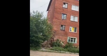 Nagranie z Rosji. Sekundę później rozegrał się dramat