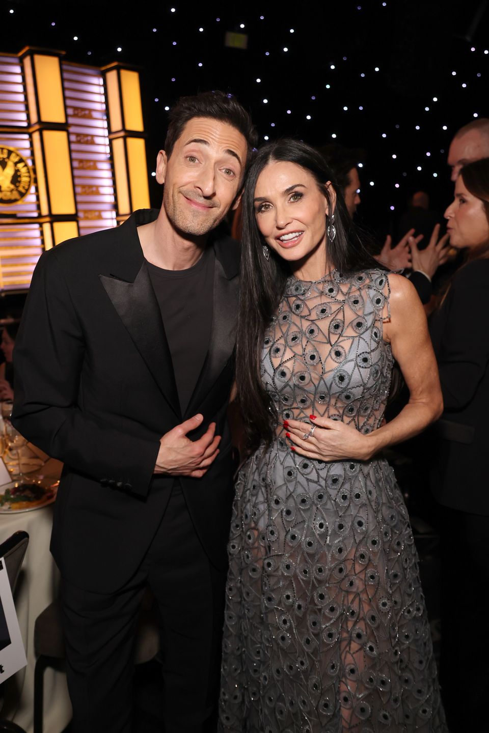 Adrien Brody i Demi Moore