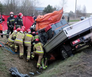 Tragiczny wypadek pod Olsztynem. Nie żyją dwie osoby