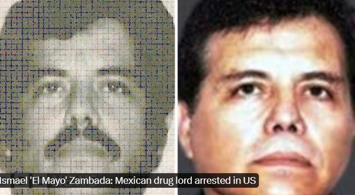 Ismael "El Mayo" Zambada, a leader of the Mexican Sinaloa drug cartel, was apprehended.