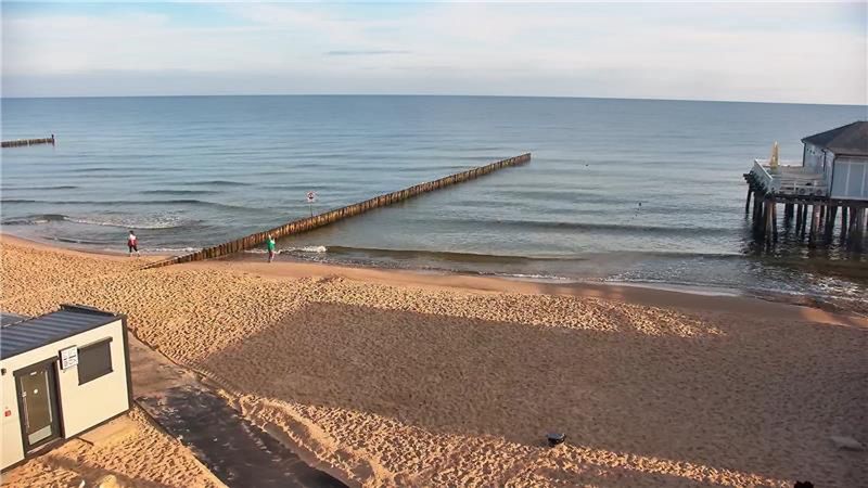 Już o 6:30 pojawili się na plaży w Ustroniu Morskim.