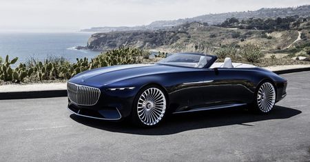 Vision Mercedes-Maybach 6 Cabriolet to powrót do przeszłości. Najpiękniejszy samochód roku
