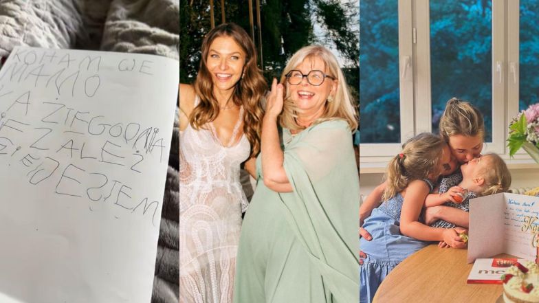 gwiazdy świętują tegoroczny Dzień Mamy.

