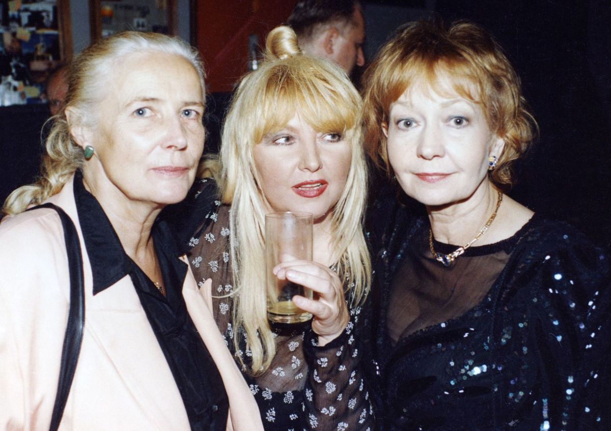 Agnieszka Osiecka, Maryla Rodowicz, Elżbieta Czyżewska w 1996 r.