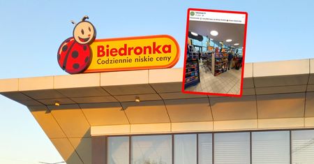 Spojrzał na kasy w Biedronce. I aż zrobił zdjęcie. "Niesamowite"