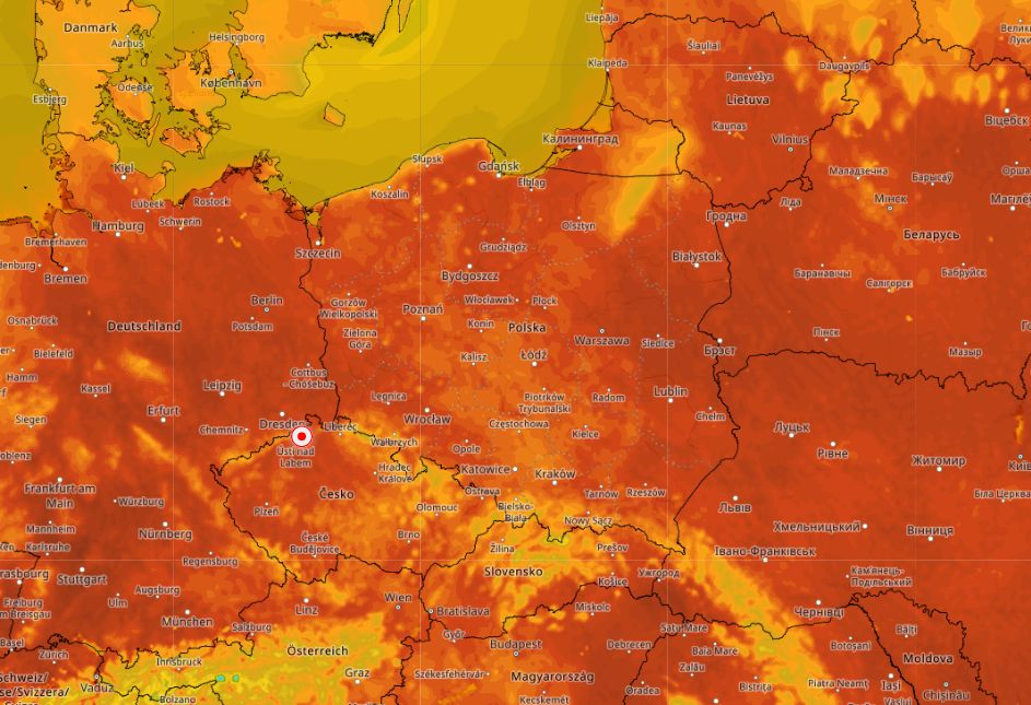 Tam upał będzie najgroźniejszy. Najnowsza prognoza na sobotę