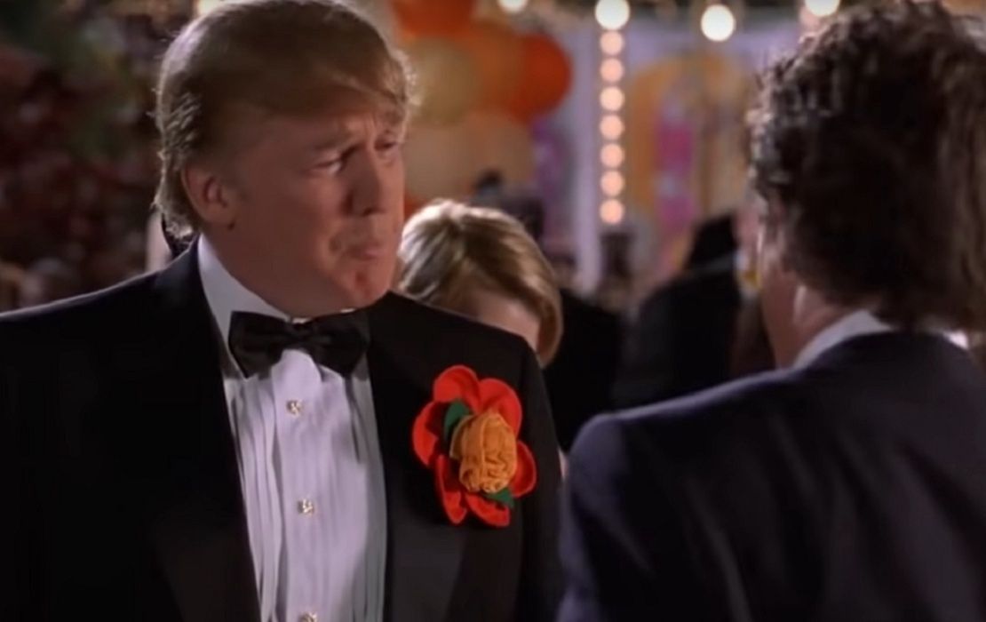 Donald Trump w komedii romantycznej