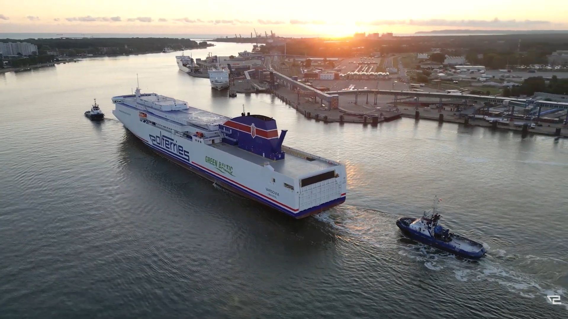 M/F Varsovia - prom zbudowany w 2024 r.