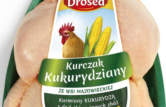 Grupa Drosed z nowym logo reklamuje Kurczaka Kukurydzianego
