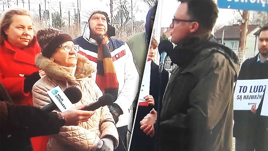 Zacięta dyskusja Hołowni z wyborczynią