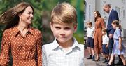 Kate Middleton i książę William odprawili dzieci do nowej, KOSZTOWNEJ szkoły. Louis znów zrobił show... (ZDJĘCIA)