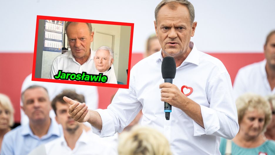 Donald Tusk wzywa Jarosława Kaczyńskiego do debaty