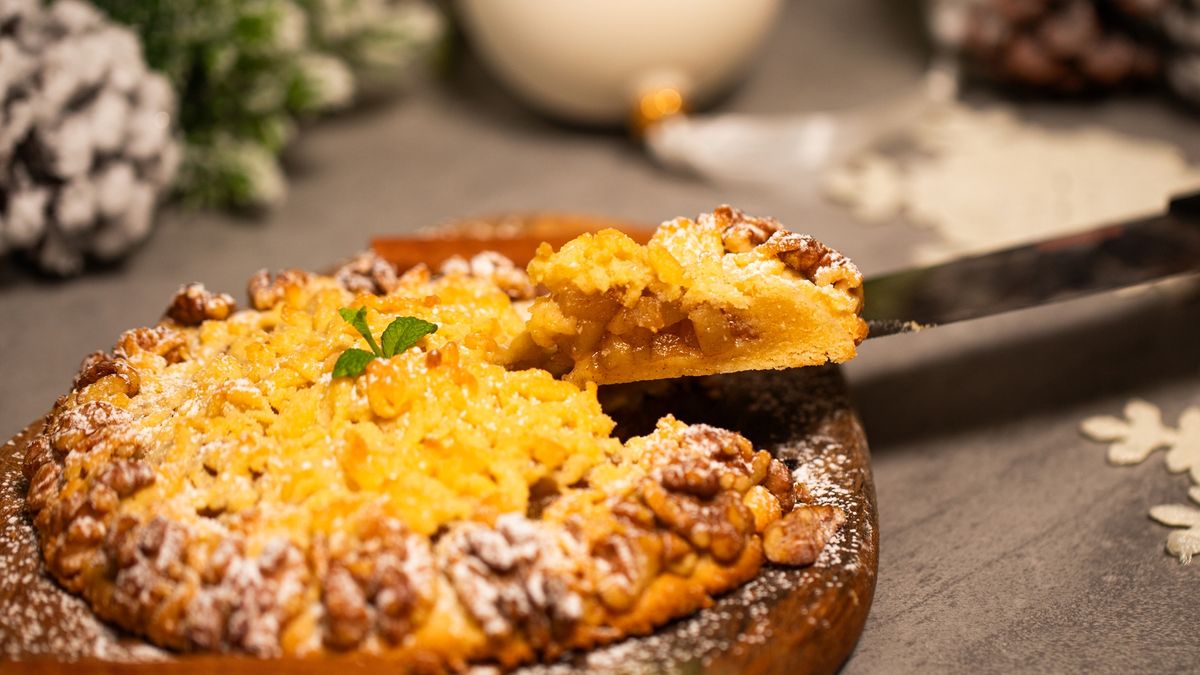 Proste ciasto z gruszkami