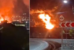 Eksplozje zbudziły Rosjan. Kule ognia w Noworosyjsku