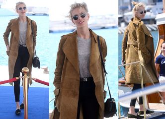 Anja Rubik przyleciała do Cannes (ZDJĘCIA)