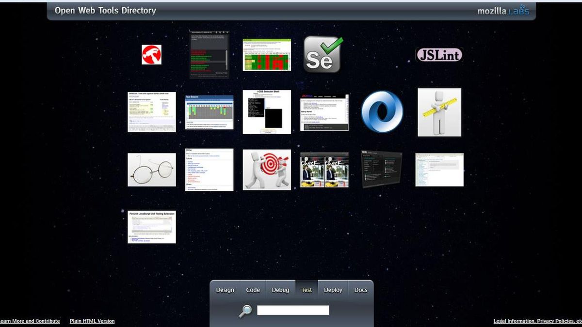 Mozilla porządkuje narzędzia [w kosmicznym stylu] 1