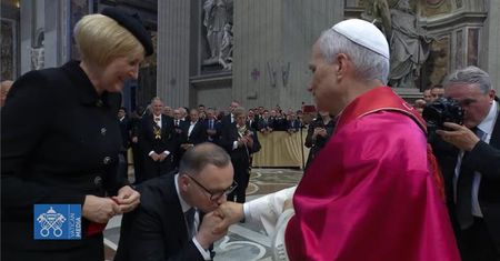 Para prezydencka u papieża. Pierwszy osobisty kontakt