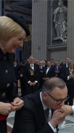 Inauguracja pontyfikatu Leona XIV. Para prezydencka spotkała się z papieżem