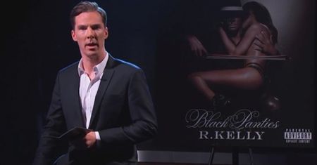 Benedict Cumberbatch czyta nową piosenkę R. Kelly’ego! SEXY?