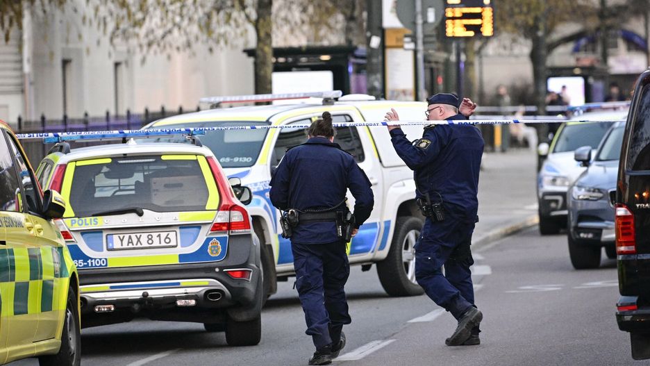 Policja w Malmo. Zdjęcie ilustracyjne