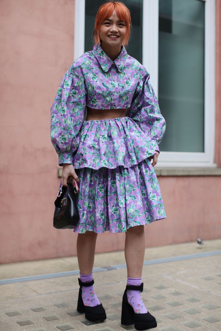 Street fashion na LFW 2023