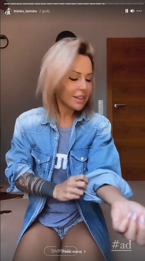 Blanka Lipińska wyprzedaje szafę