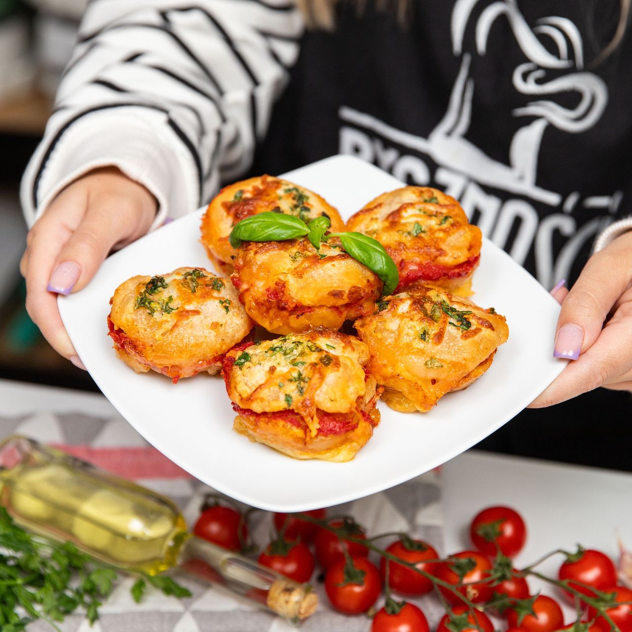 Pizza muffins