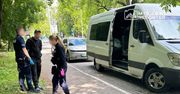 Próba ucieczki podczas policyjnej kontroli busa na ukraińskich numerach w centrum Warszawy. 4 osoby zatrzymane