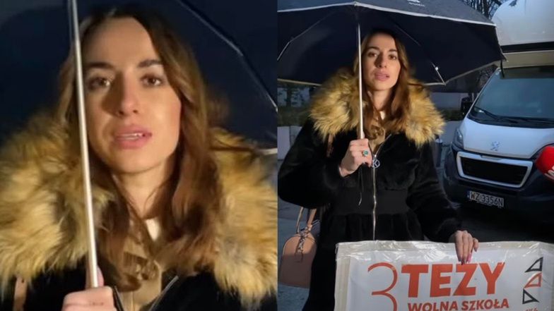 Marianna Schreiber walczy na ulicy z Lex Czarnek