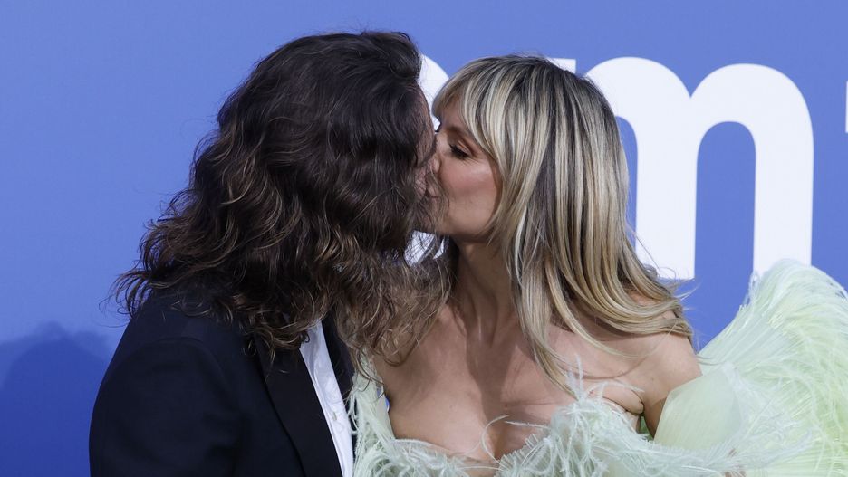 Tom Kaulitz i Heidi Klum w Cannes