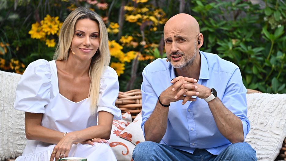 Robert Koszucki z Małgorzatą Opczowską prowadzi "Pytanie na śniadanie"
