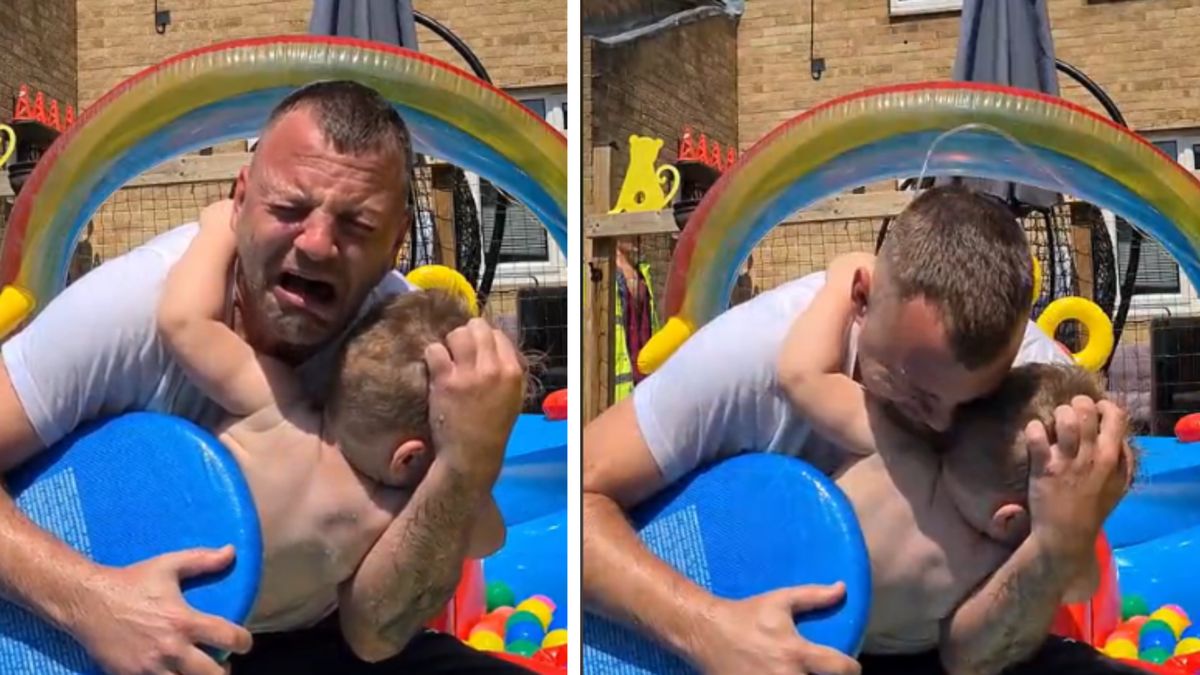 Mężczyzna pokazał, jak opłakuje stratę syna