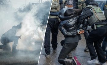 Chaos na ulicach Minneapolis. Policja użyła gazu