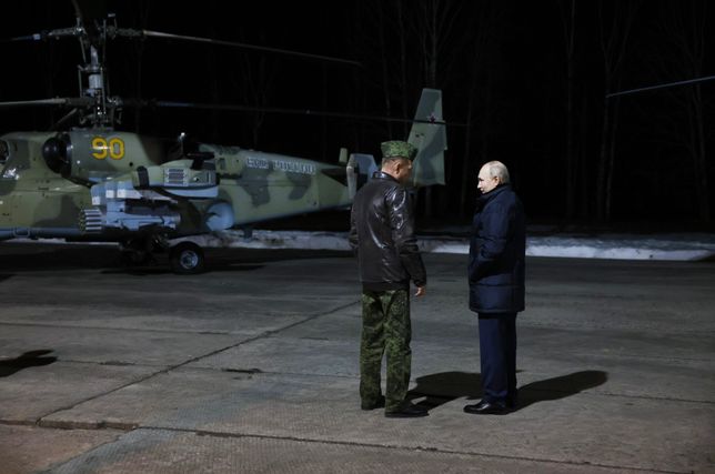 Putin z wizytą w Torżoku