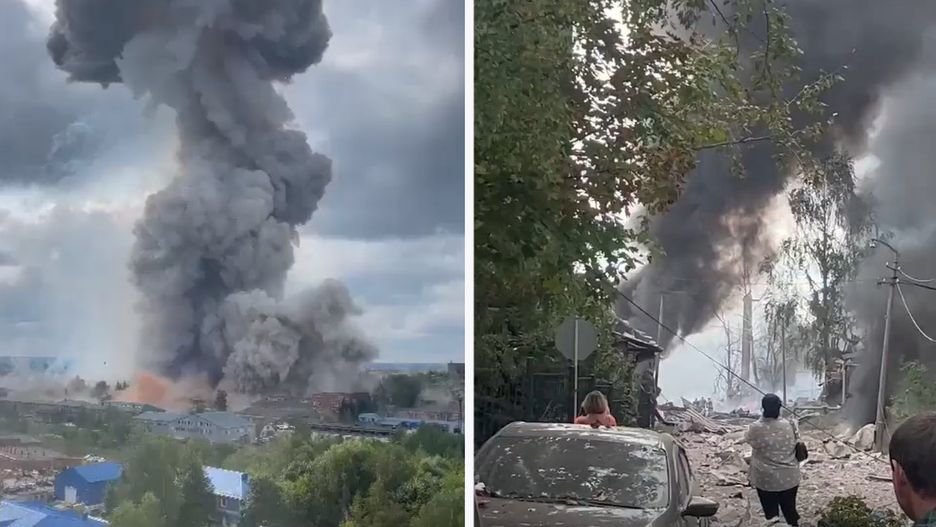 Gigantyczna eksplozja w Rosji. Cios w rosyjską armię