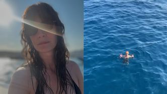 Maja Ostaszewska relacjonuje urlop na Sardynii. Pokazała się w BIKINI