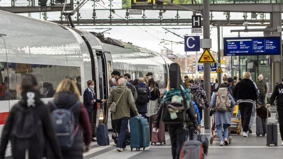 Dworzec kolejowy w Berlinie 