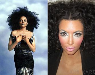 Kim Kardashian jako... Diana Ross! (ZDJĘCIA)