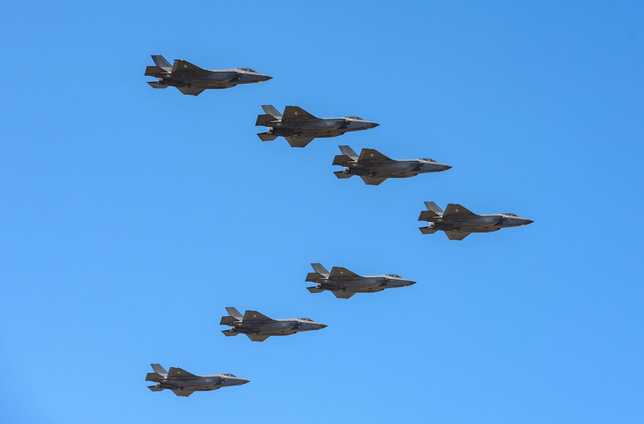 Samoloty F-35 należące do Korei Południowej