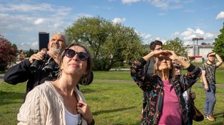 MODrzew symbolicznie pożegnał Park Centralny w Bydgoszczy. To tu nad Brdą powstanie kąpielisko