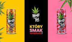 W Żabce  nowa marka napojów Hemp Tea Energia