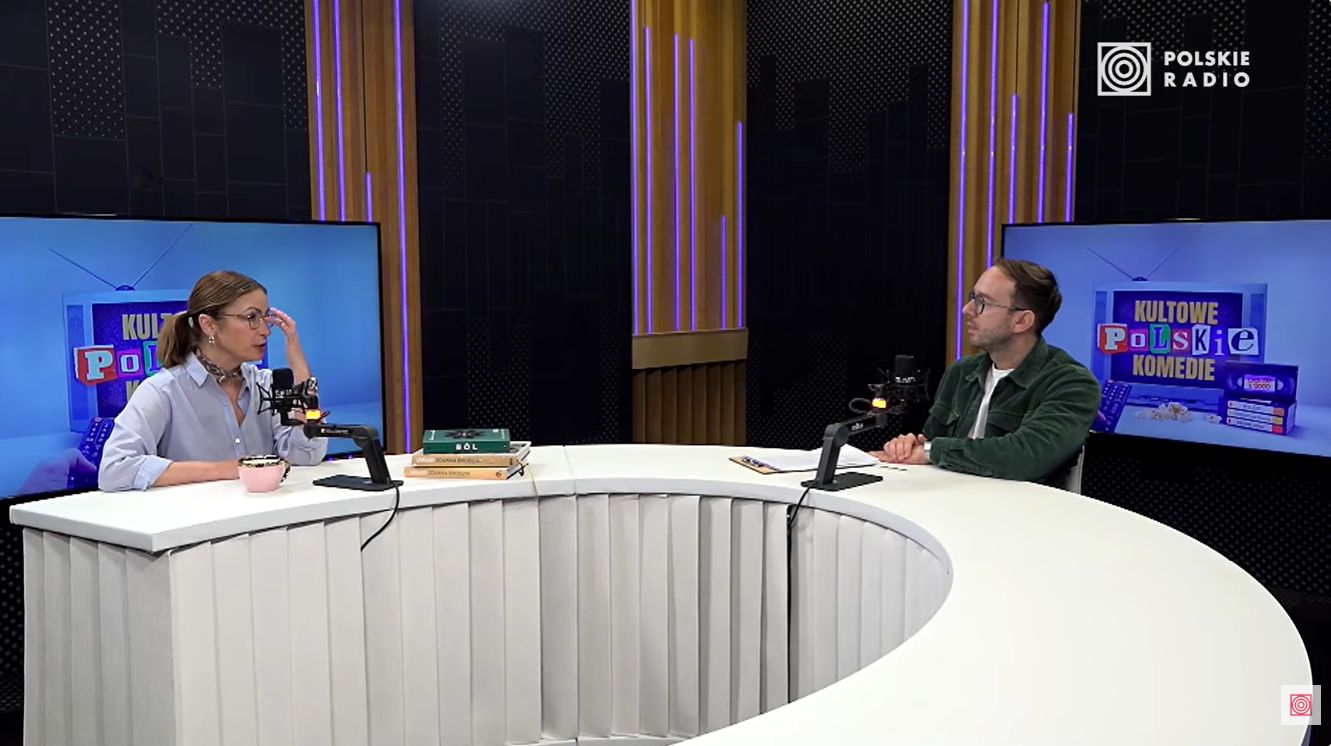 Joanna Brodzik w podcaście "Kultowe Polskie Komedie"
