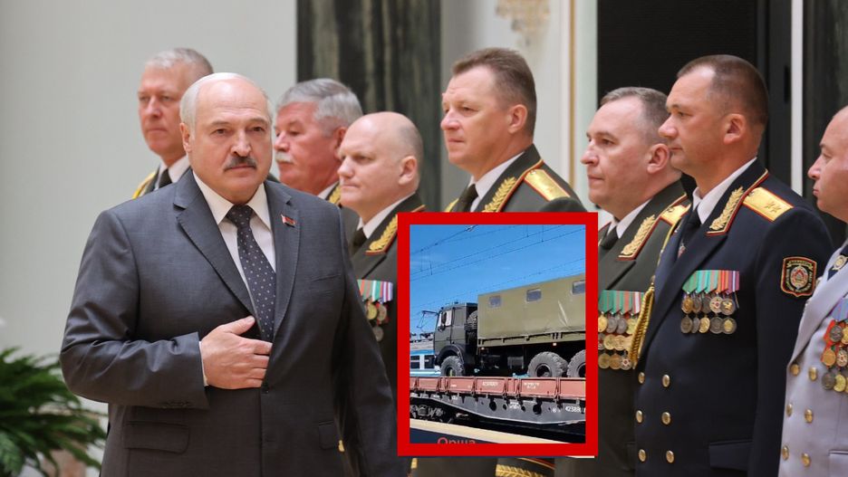 Łukaszenka, w ostatnich tygodniach, w swojej propagandzie coraz częściej mówi o współpracy z Rosją i zagrożeniu płynącym z Ukrainy