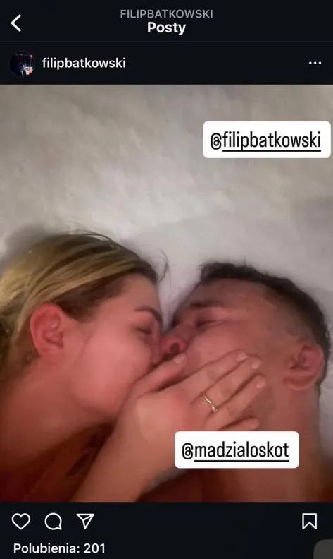 Magdalena Loskot i Filip Bątkowski