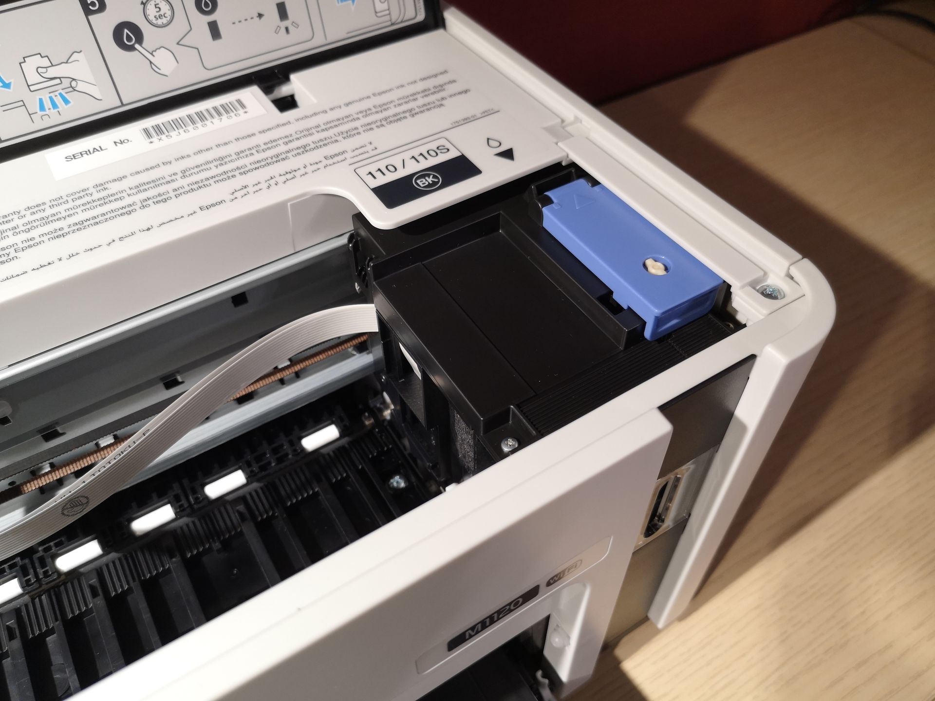 Epson EcoTank M1120. Test monochromatycznej drukarki ze stałym zasilaniem atramentem 3