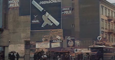 Tak wyglądała przedwojenna Warszawa w 4K, kolorze i z dźwiękiem